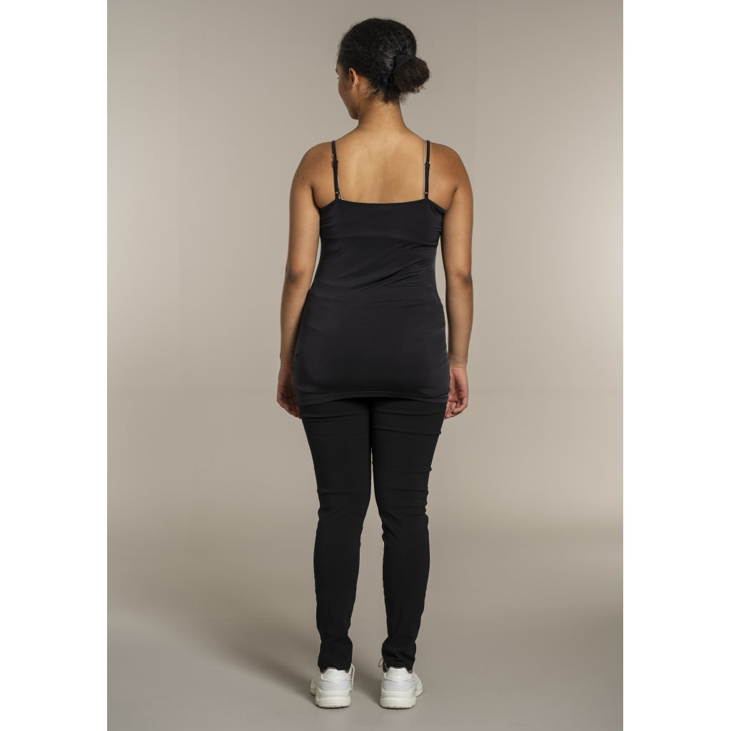 Sandgaard Slip Strop Top Kort Top Black