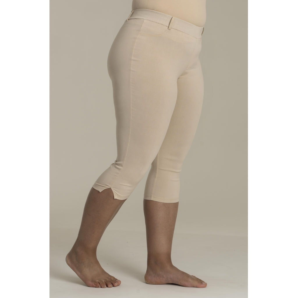 Sandgaard Bengaline Capri pants Capri Pant Latte