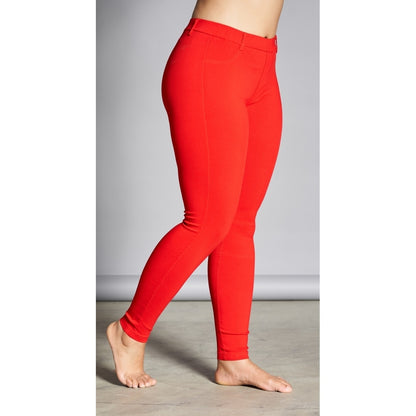 Sandgaard Bengaline Leggings Leggings Red
