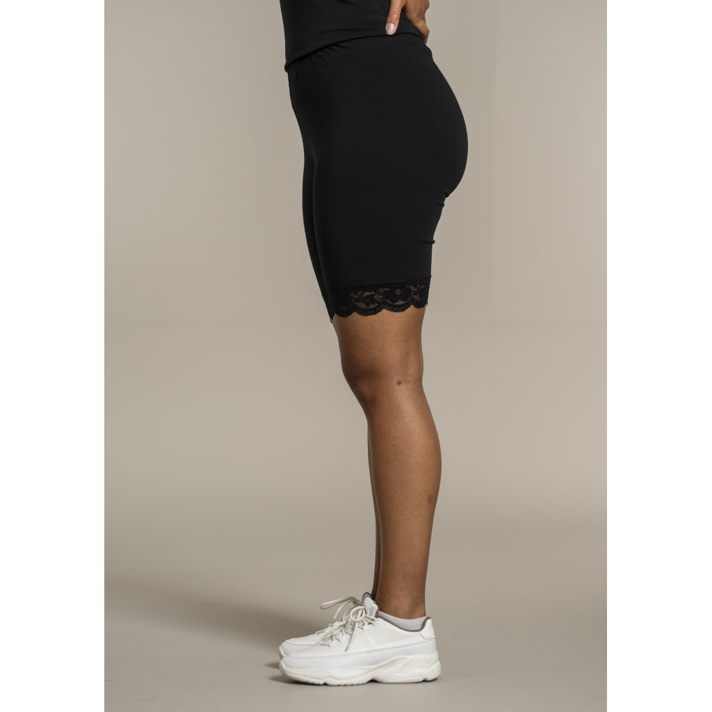 Sandgaard Cykelshorts med blonder Biker Shorts Black