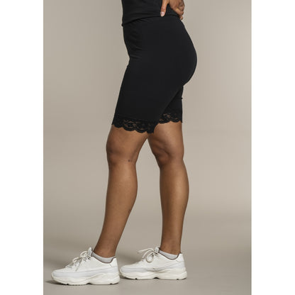 Sandgaard Cykelshorts med blonder Biker Shorts Black