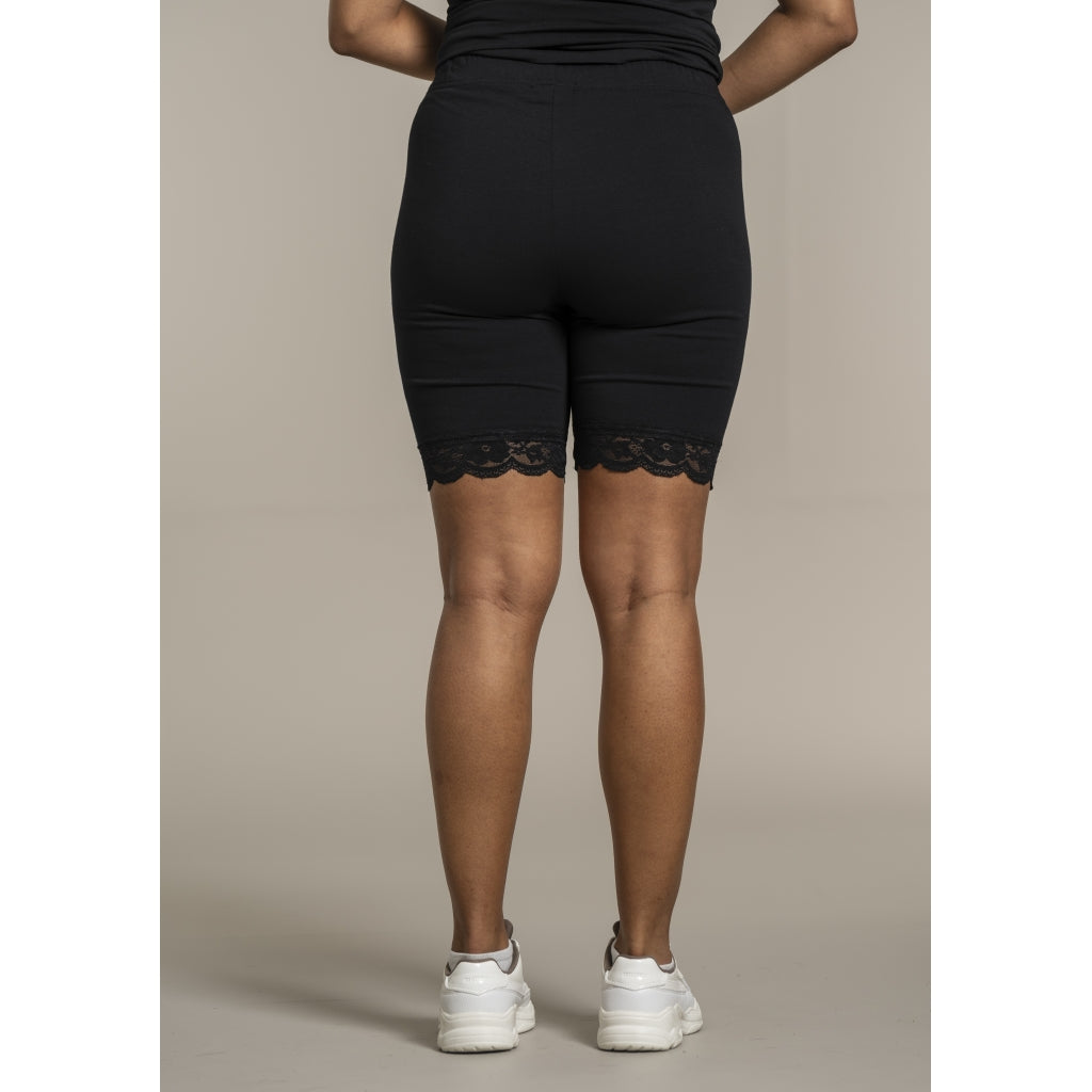 Sandgaard Cykelshorts med blonder Biker Shorts Black