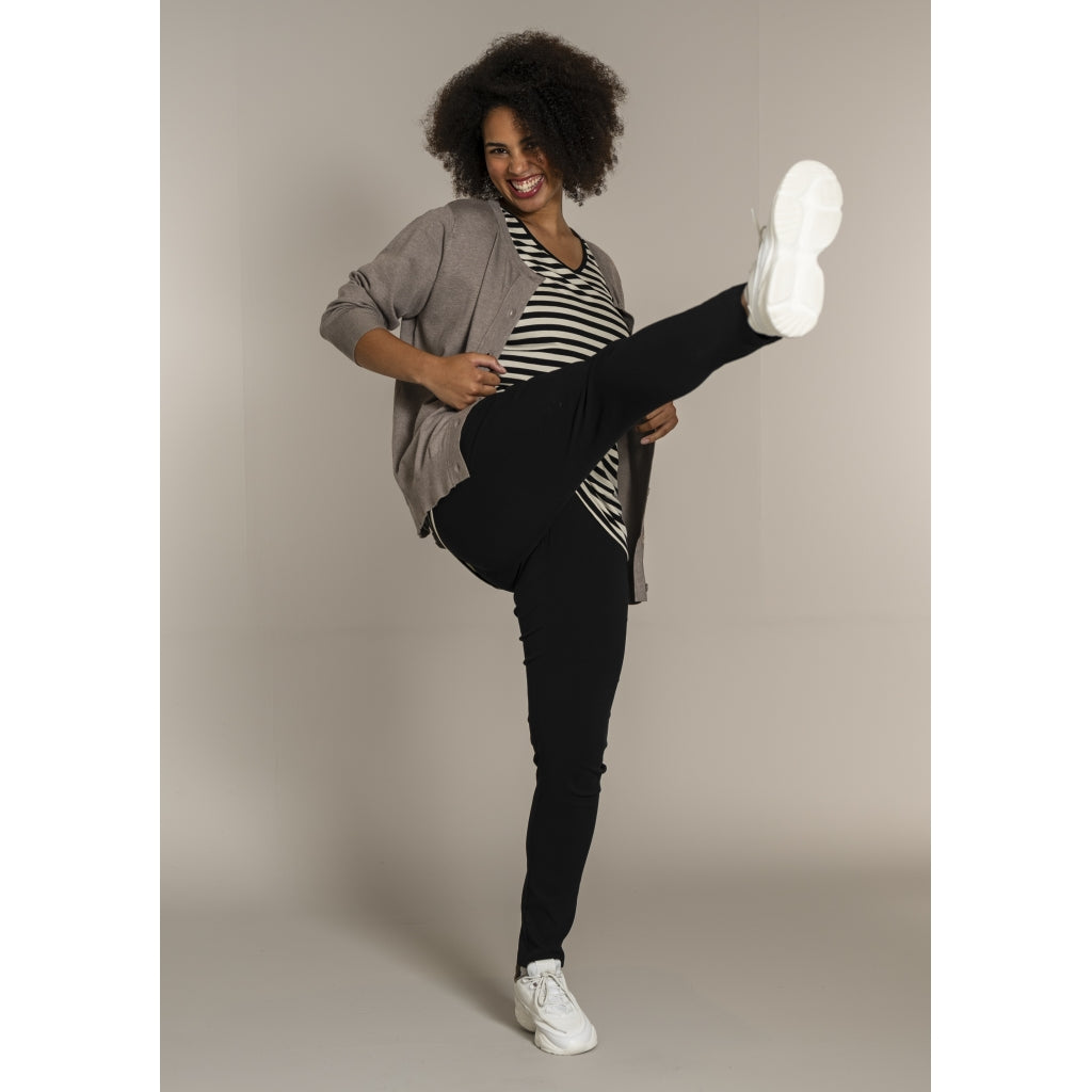 Sandgaard Cardigan Kort Cardigan Beige melange