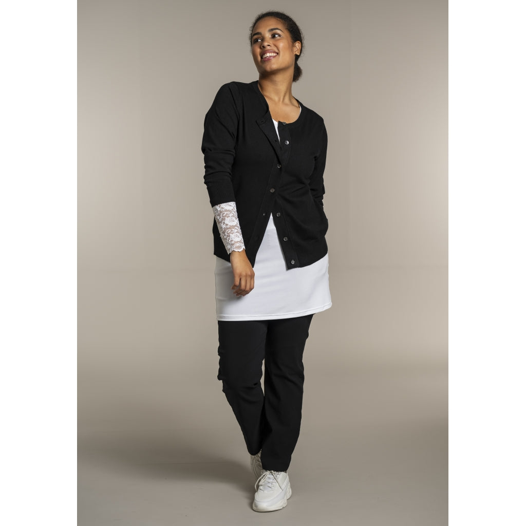 Sandgaard Cardigan Kort Cardigan Black