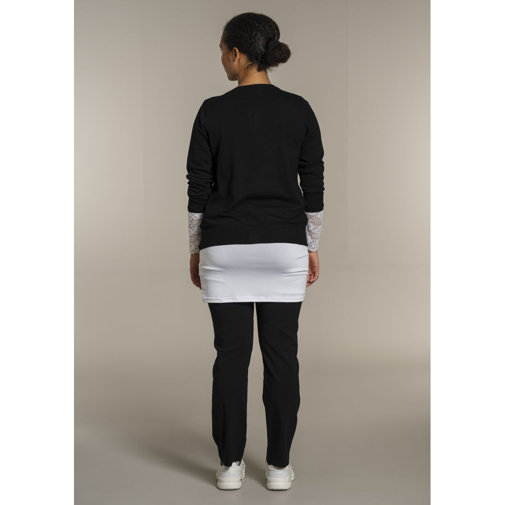 Sandgaard Cardigan Kort Cardigan Black