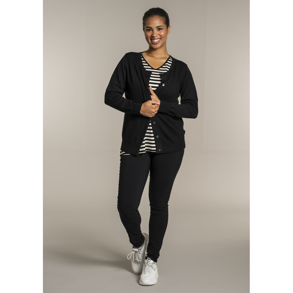 Sandgaard Cardigan Kort Cardigan Black