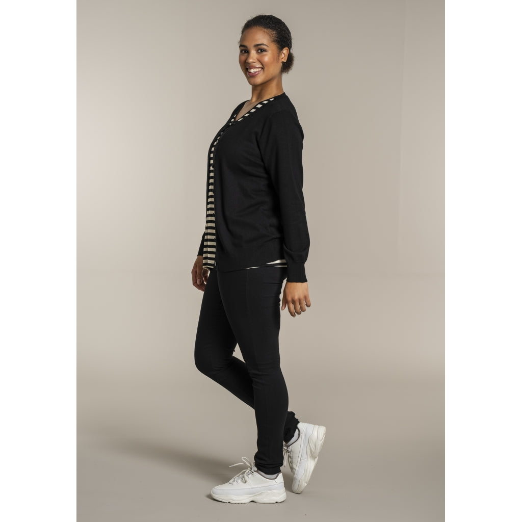 Sandgaard Cardigan Kort Cardigan Black