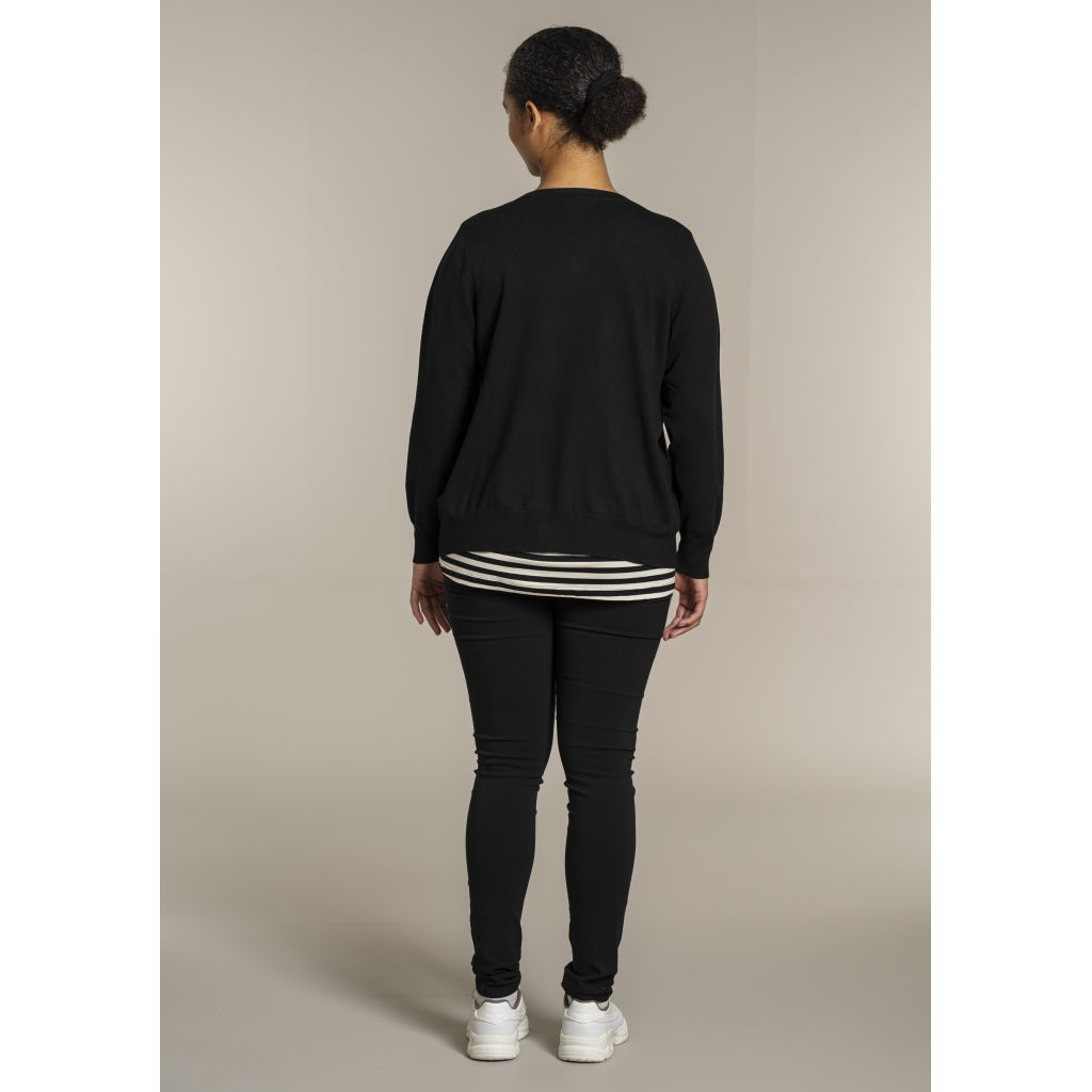 Sandgaard Cardigan Kort Cardigan Black