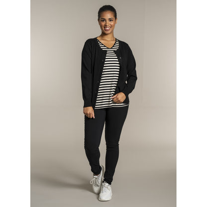 Sandgaard Cardigan Kort Cardigan Black