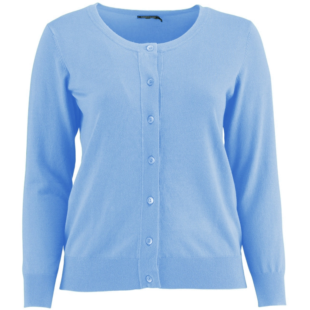 Sandgaard Cardigan Kort Cardigan light Blue