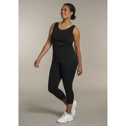 Sandgaard Bomulds top Top Black