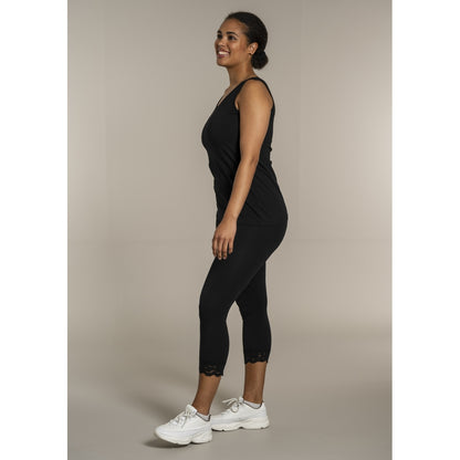 Sandgaard Bomulds top Top Black