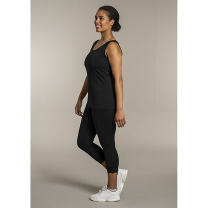 Sandgaard Bomulds top Top Black