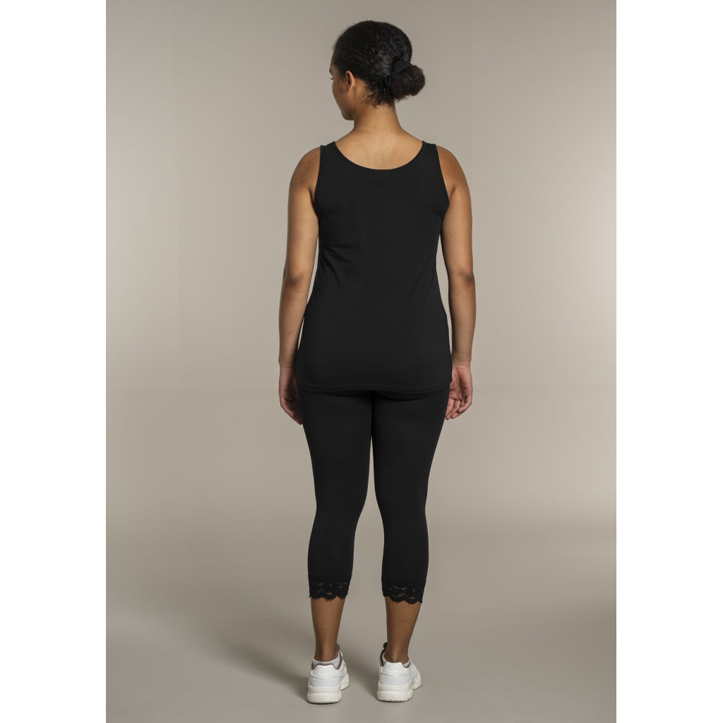 Sandgaard Bomulds top Top Black