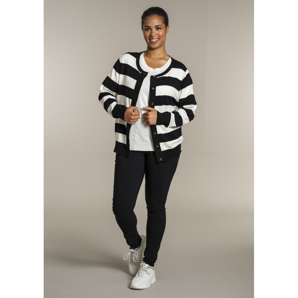 Sandgaard Helsinki - Cardigan Cardigan Black/Offwhite
