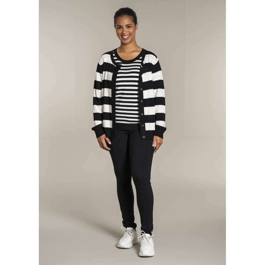 Sandgaard Helsinki - Cardigan Cardigan Black/Offwhite