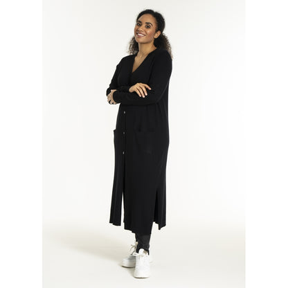 Sandgaard Helsinki - Long Cardigan Cardigan Black