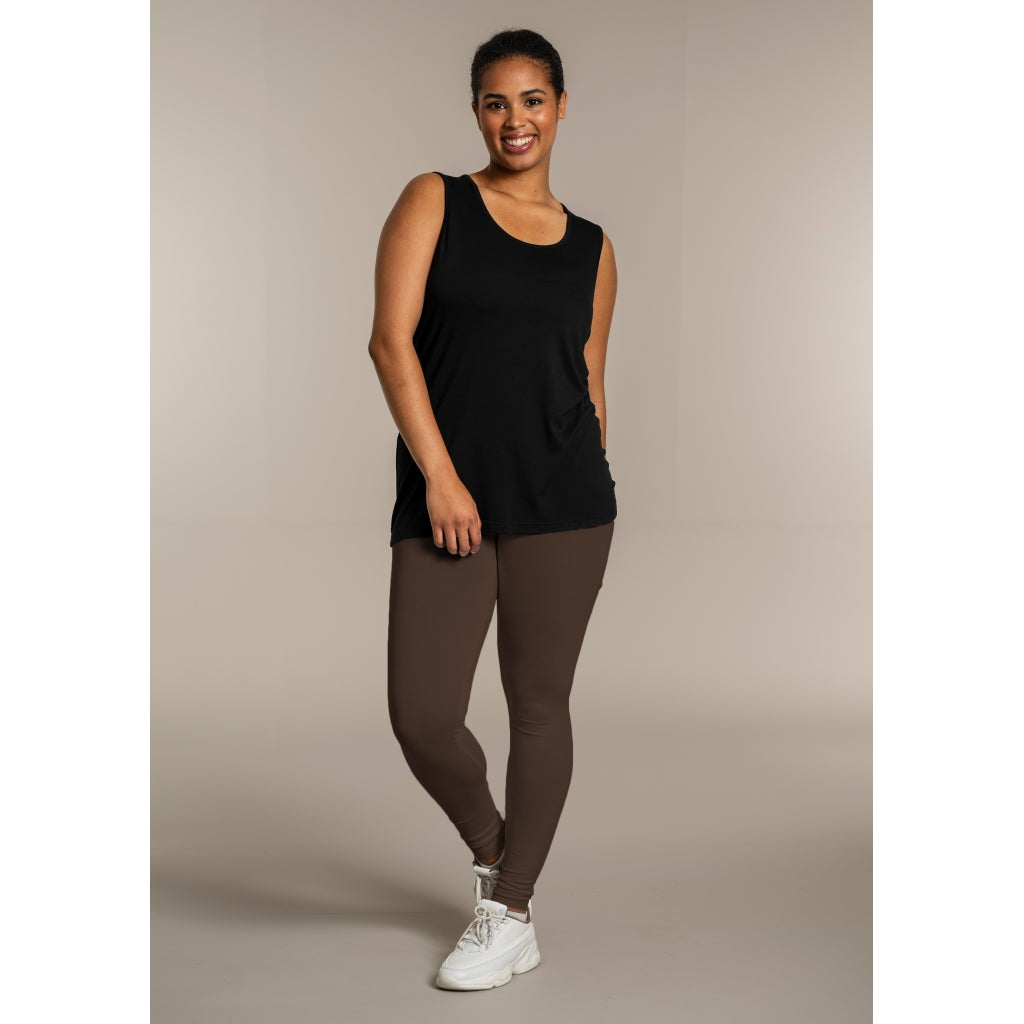Sandgaard Jersey Leggings Leggings Brown