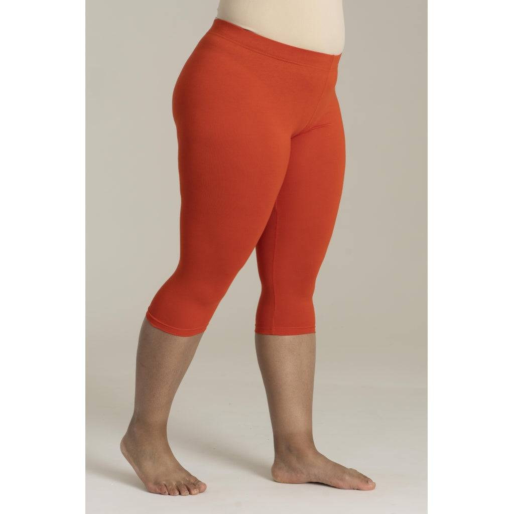Sandgaard Jersey Leggings 3/4 Leggings Chili Orange