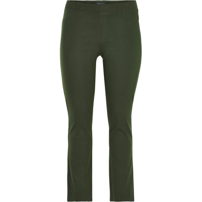 Sandgaard Pants mede brede ben Pants Khakigreen