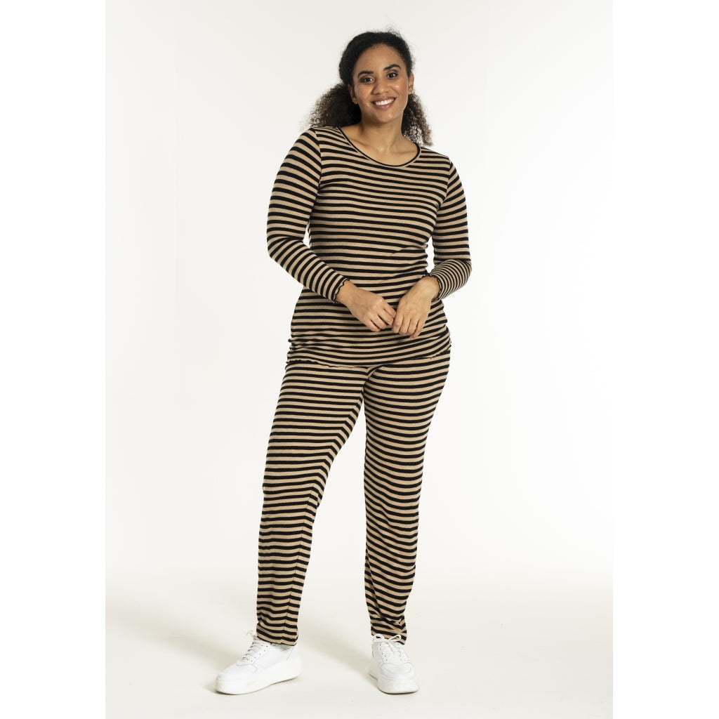 Sandgaard Rib Pants Pants Black/Sand