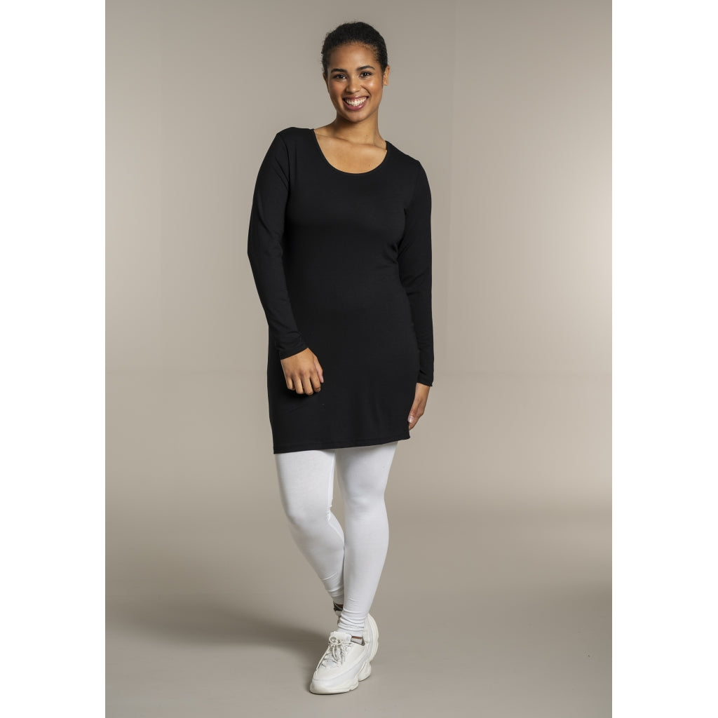 Sandgaard Slim lang ærmet t-shirt T-Shirt Black