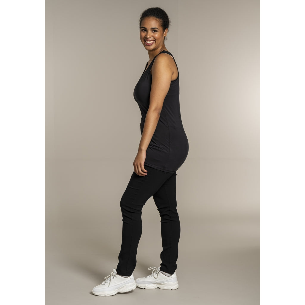 Sandgaard Slip Panel Top Kort Top Black