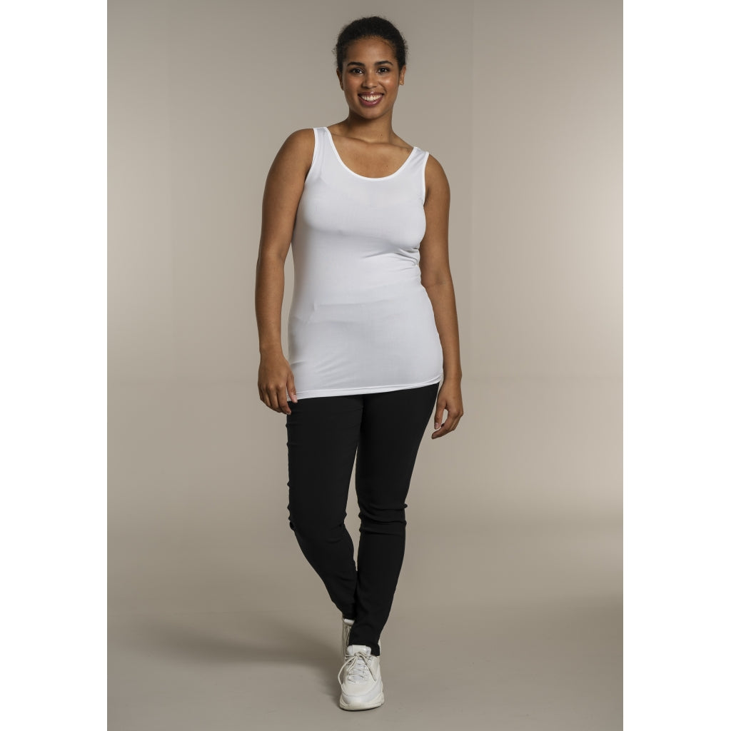 Sandgaard Slip Panel Top Kort Top White
