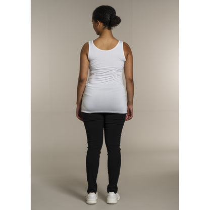 Sandgaard Slip Panel Top Kort Top White