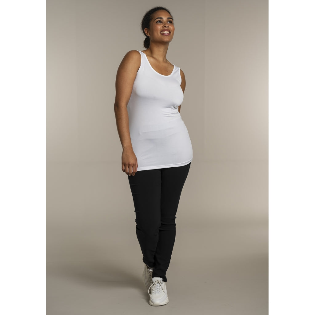 Sandgaard Slip Panel Top Kort Top White