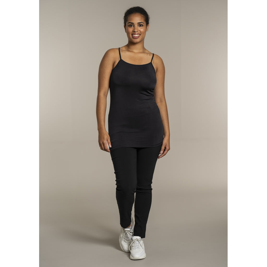 Sandgaard Slip Strop Top Kort Top Black