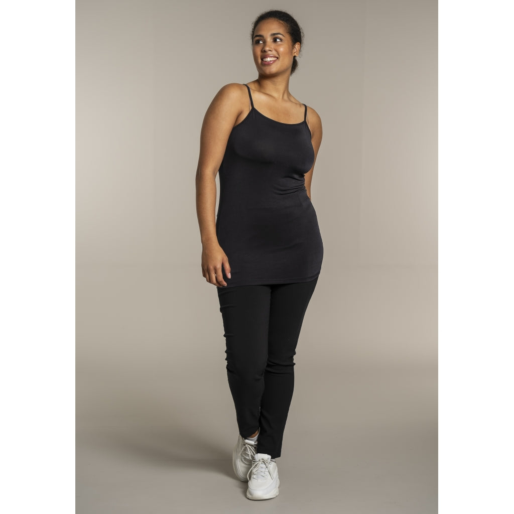 Sandgaard Slip Strop Top Kort Top Black