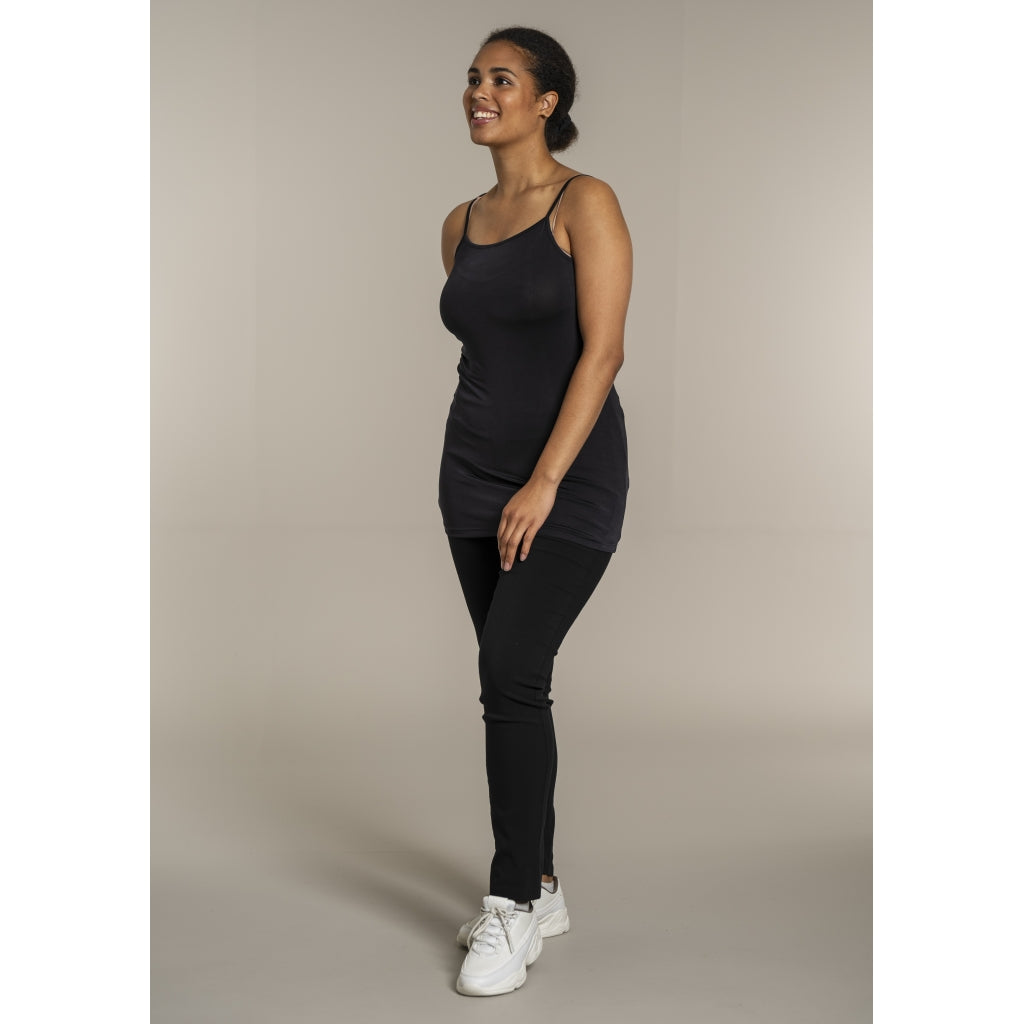 Sandgaard Slip Strop Top Kort Top Black