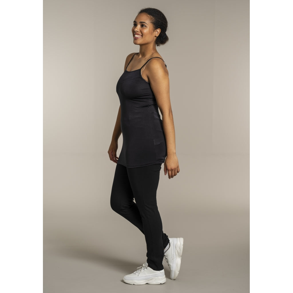 Sandgaard Slip Strop Top Kort Top Black