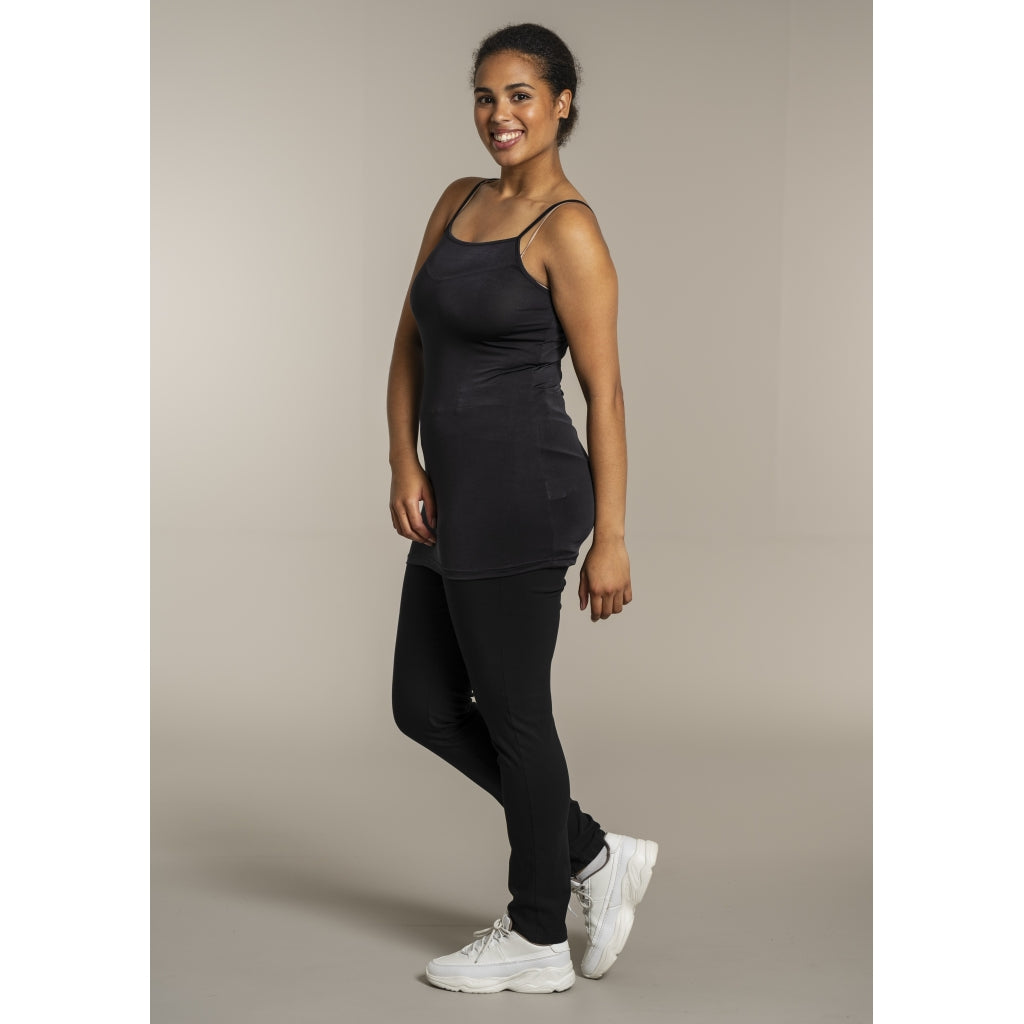 Sandgaard Slip Strop Top Kort Top Black