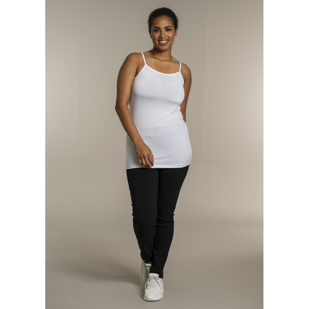 Sandgaard Slip Strop Top Kort Top White