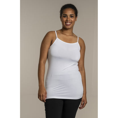 Sandgaard Slip Strop Top Kort Top White