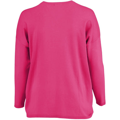 Sandgaard Strikket langærmet bluse Blouse Pink
