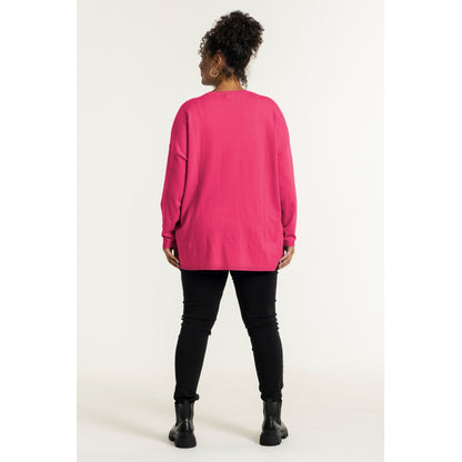 Sandgaard Strikket langærmet bluse Blouse Pink