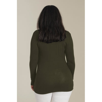 Sandgaard T-shirt med lange ærmer T-Shirt Khakigreen
