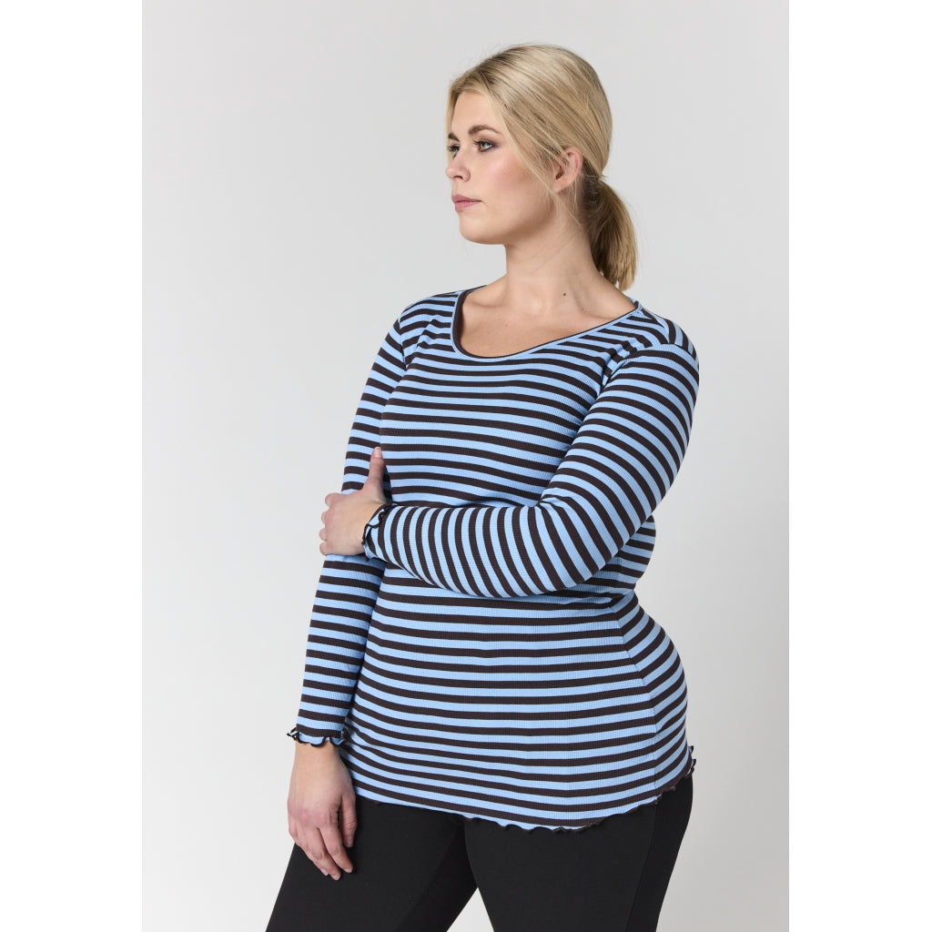 Sandgaard Top Top Brown/Lightblue