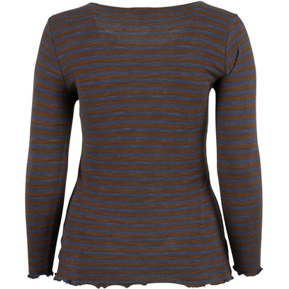 Sandgaard Top Top Dark Blue/Dark Brown