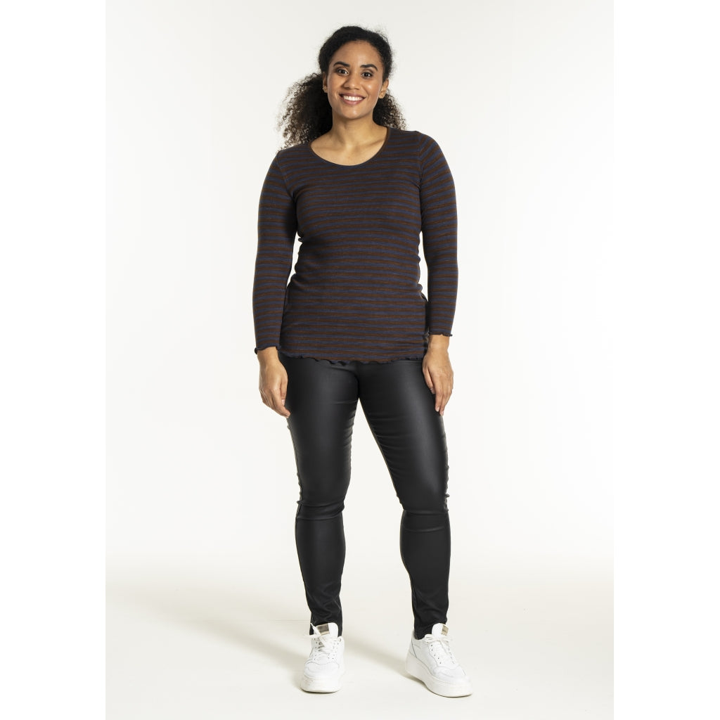 Sandgaard Top Top Dark Blue/Dark Brown