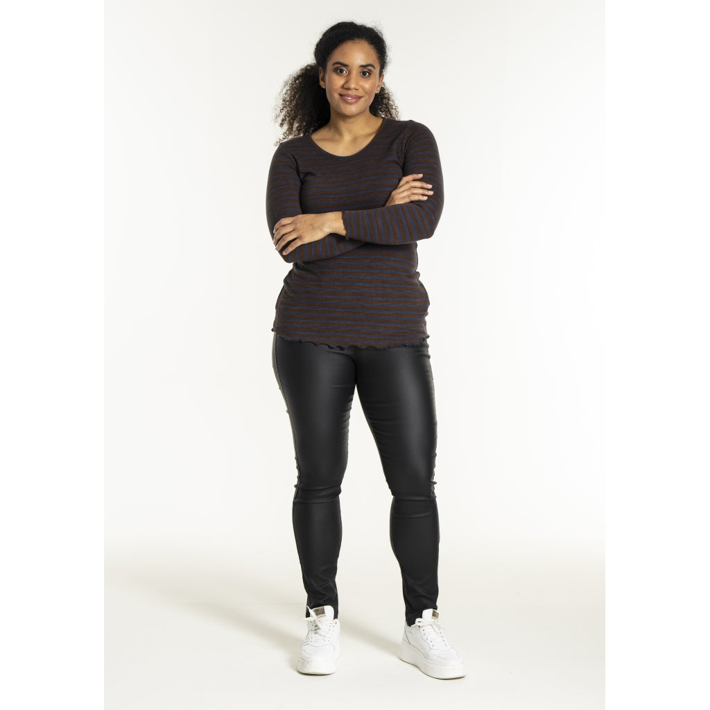 Sandgaard Top Top Dark Blue/Dark Brown