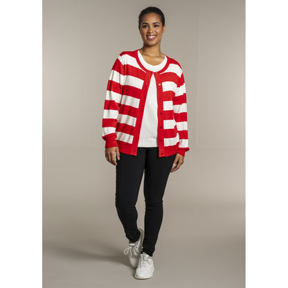 Sandgaard pant Cardigan Mandarin/Offwhite