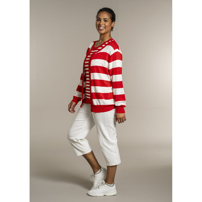 Sandgaard pant Cardigan Mandarin/Offwhite