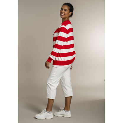 Sandgaard pant Cardigan Mandarin/Offwhite