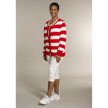 Sandgaard pant Cardigan Mandarin/Offwhite